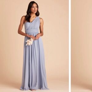 Birdy Grey - Grace Convertible Dress - Dusty Blue - Chiffon - XXL